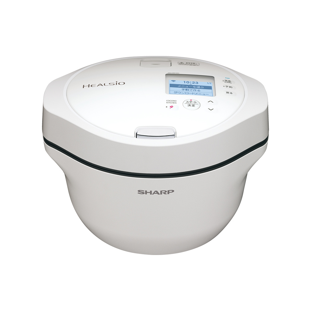 シャープ　ヘルシオホットクック　　　<ホワイト系>【2～4人用】　　　　KN-HW16G-W
